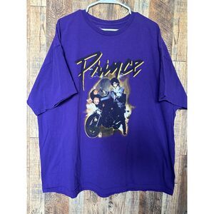 Prince Purple Rain 3X Plus Size Mens 100% Cotton